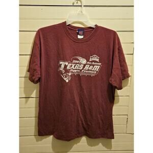 Step Ahead T-Shirt Mens XL Texas A&M Aggie Football 2007 Alamo Bowl Vintage